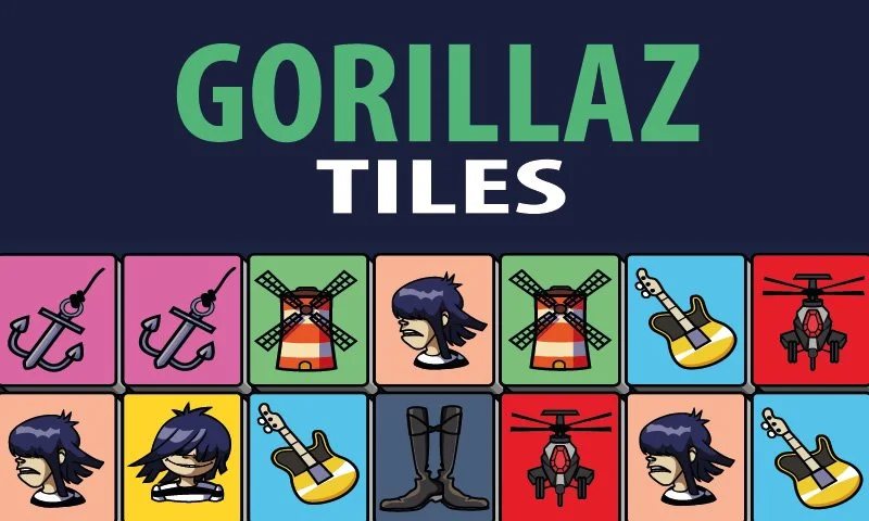 Gorillaz Tiles 